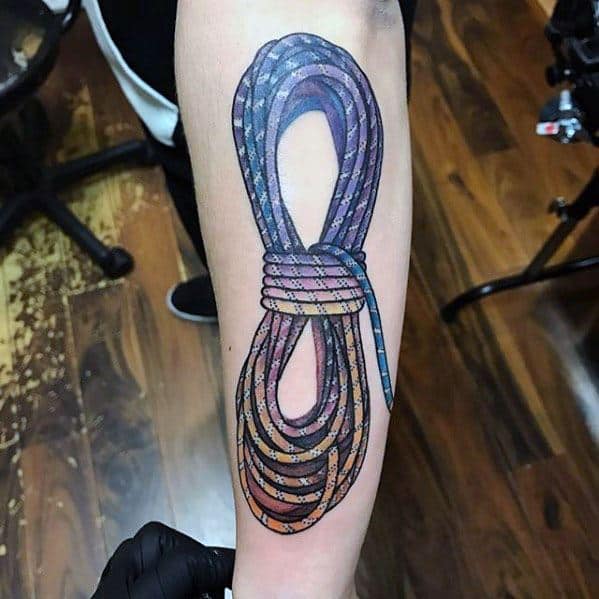 gentleman-with-rope-forearm-rock-climbing-tattoo