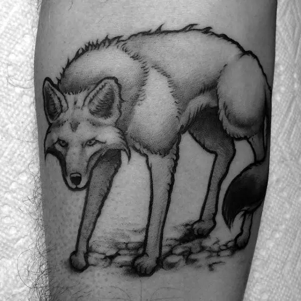 guys-coyote-tattoo-design-ideas