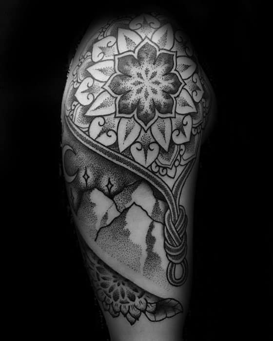 male-rock-climbing-tattoo-ideas-half-sleeve