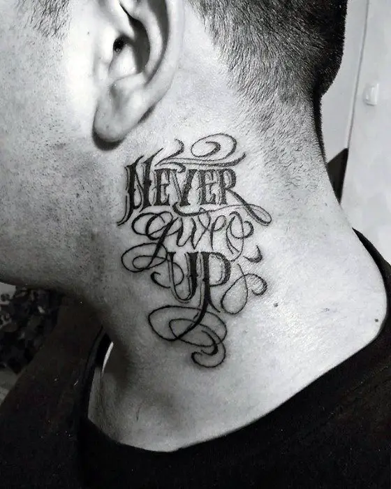 neck-male-never-give-up-tattoo-design-inspiration