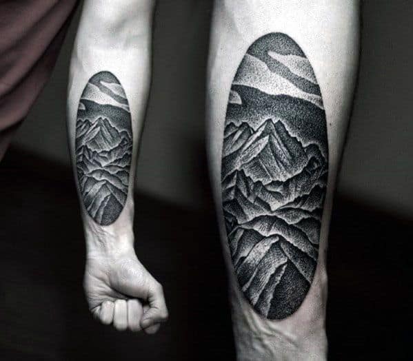 rock-climbing-male-tattoos-on-inner-forearm