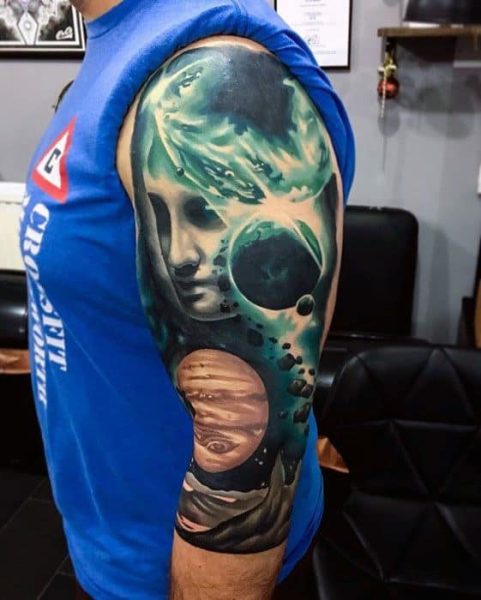 Top 30 Celestial Tattoos For Men