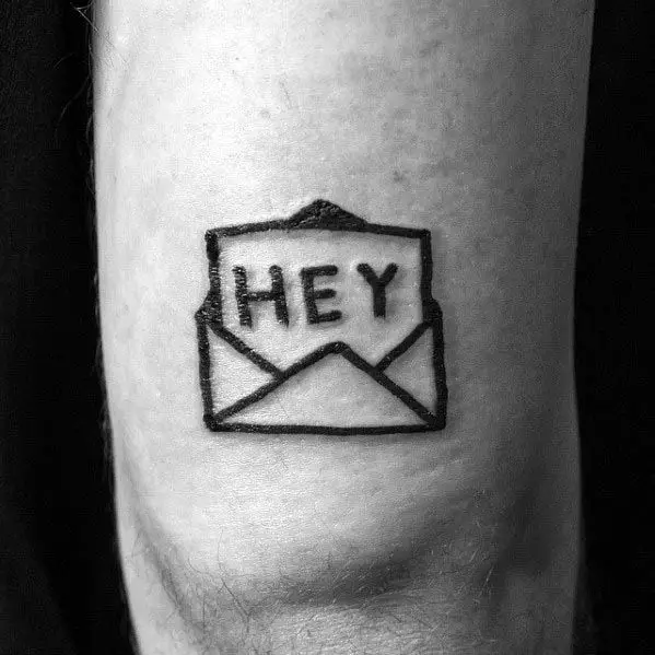 guys-envelope-with-hey-letter-thigh-tattoo-deisgns