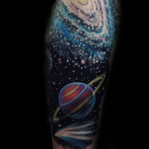 leg-sleeve-celestial-tattoo-design-on-man
