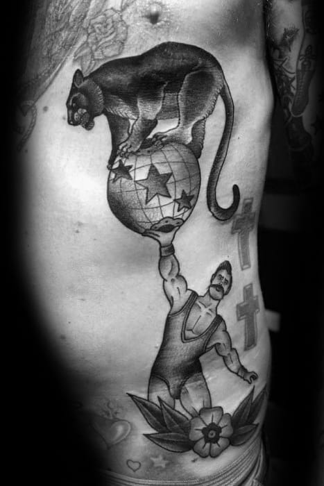 gentlemens-circus-tattoo-ideas-on-rib-cage-side-of-body