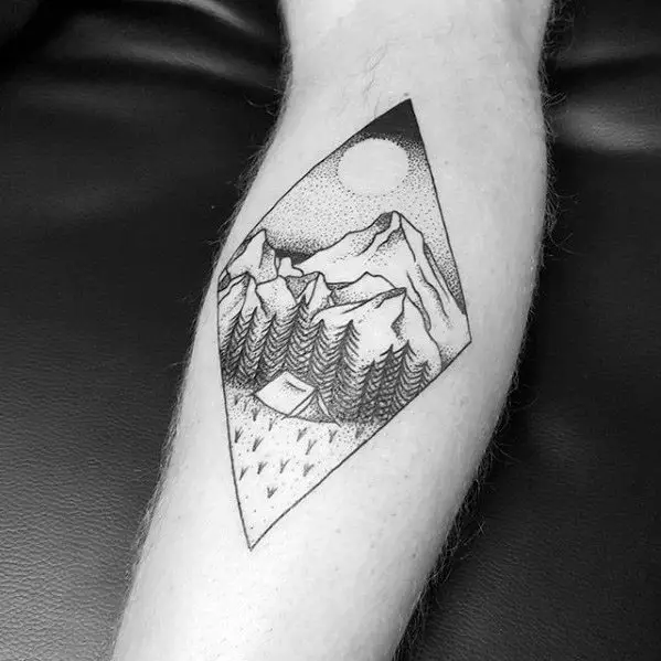 forearm-creative-camping-tattoos-for-men