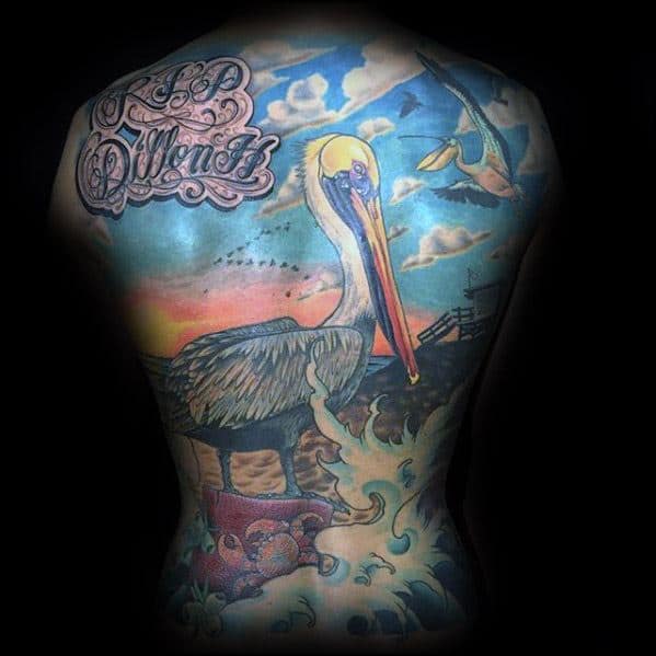 full-back-pelican-themed-male-tattoo-designs
