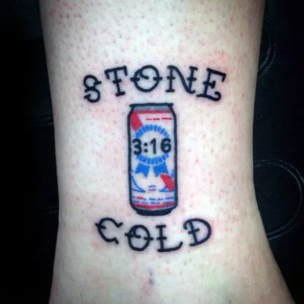 mens-stone-cold-3-16-beer-lower-leg-wrestling-tattoo-ideas