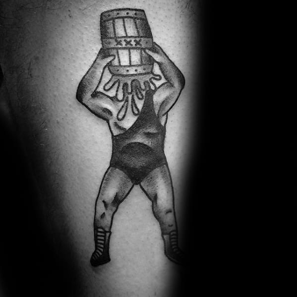 old-school-traditional-leg-guys-wrestling-tattoo-design-ideas