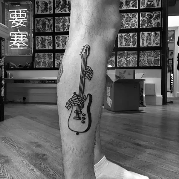 awesome-guys-skeleton-hands-playing-guitar-simple-music-leg-tattoo