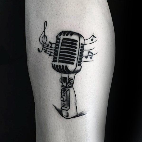 microphone-simple-music-mens-arm-tattoos