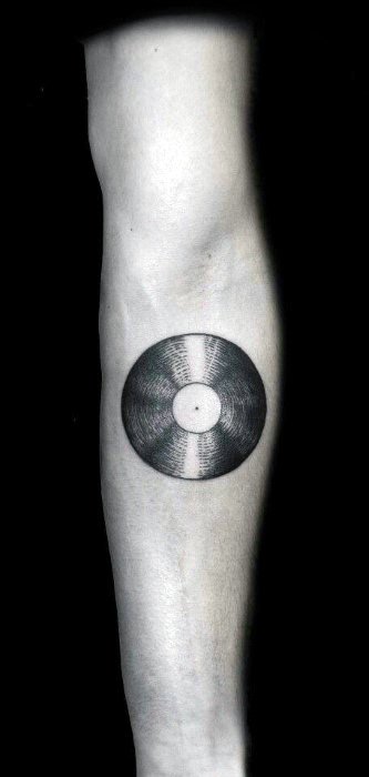 simple-record-mens-music-inner-forearm-tattoo