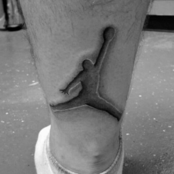 3d-mens-jordan-logo-back-of-leg-tattoo