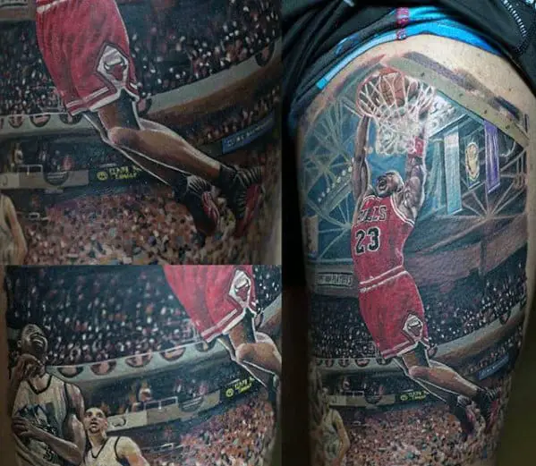 3d-realistic-jordan-dunking-basketball-mens-thigh-tattoo