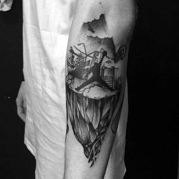 abstract-artistic-guys-jordan-inner-forearm-tattoo