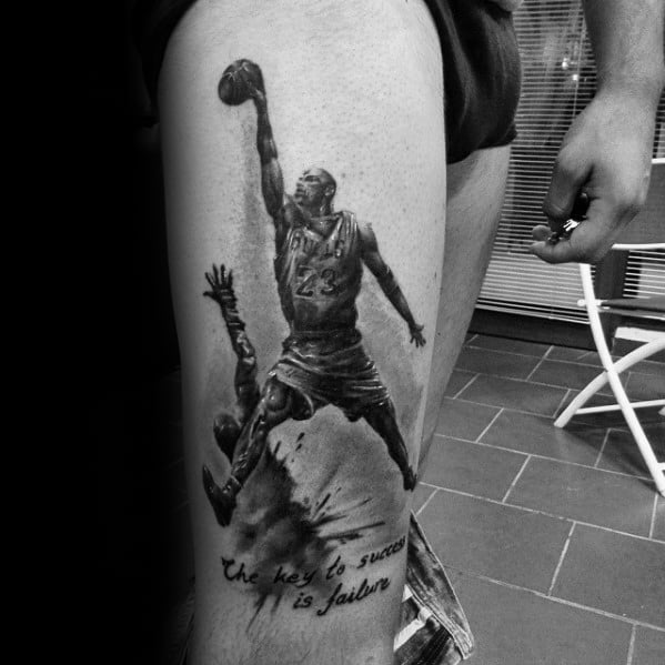 jordan-dunking-watercolor-mens-thigh-tattoos