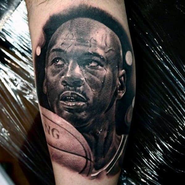 jordan-with-basketball-guys-portrait-leg-calf-tattoo