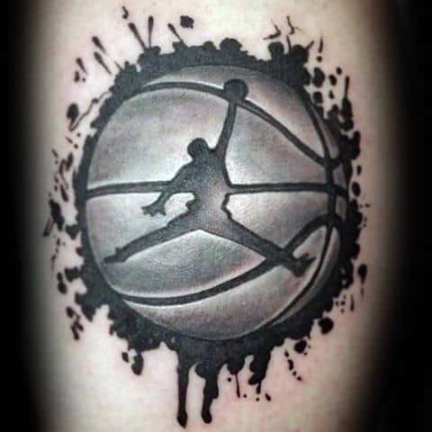 mens-jordan-logo-paint-splatter-basketball-arm-tattoo